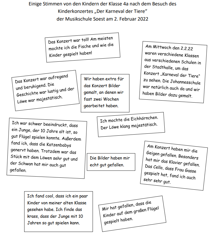 Wir waren beim Kinderkonzert Wir waren beim Kinderkonzert
